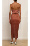 JULIACA LUREX MAXI SKIRT WITH ULIACA LUREX TOP